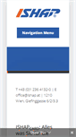 Mobile Screenshot of ishap.at